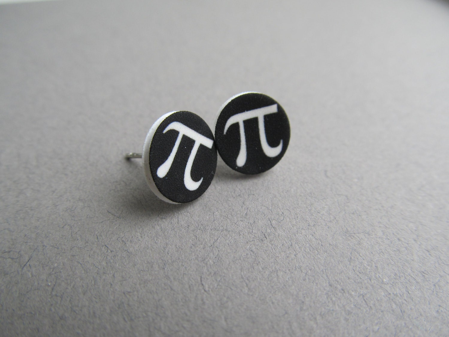 Mathmatic Sign Stud Earrings