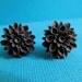 Black Dahlia Earrings