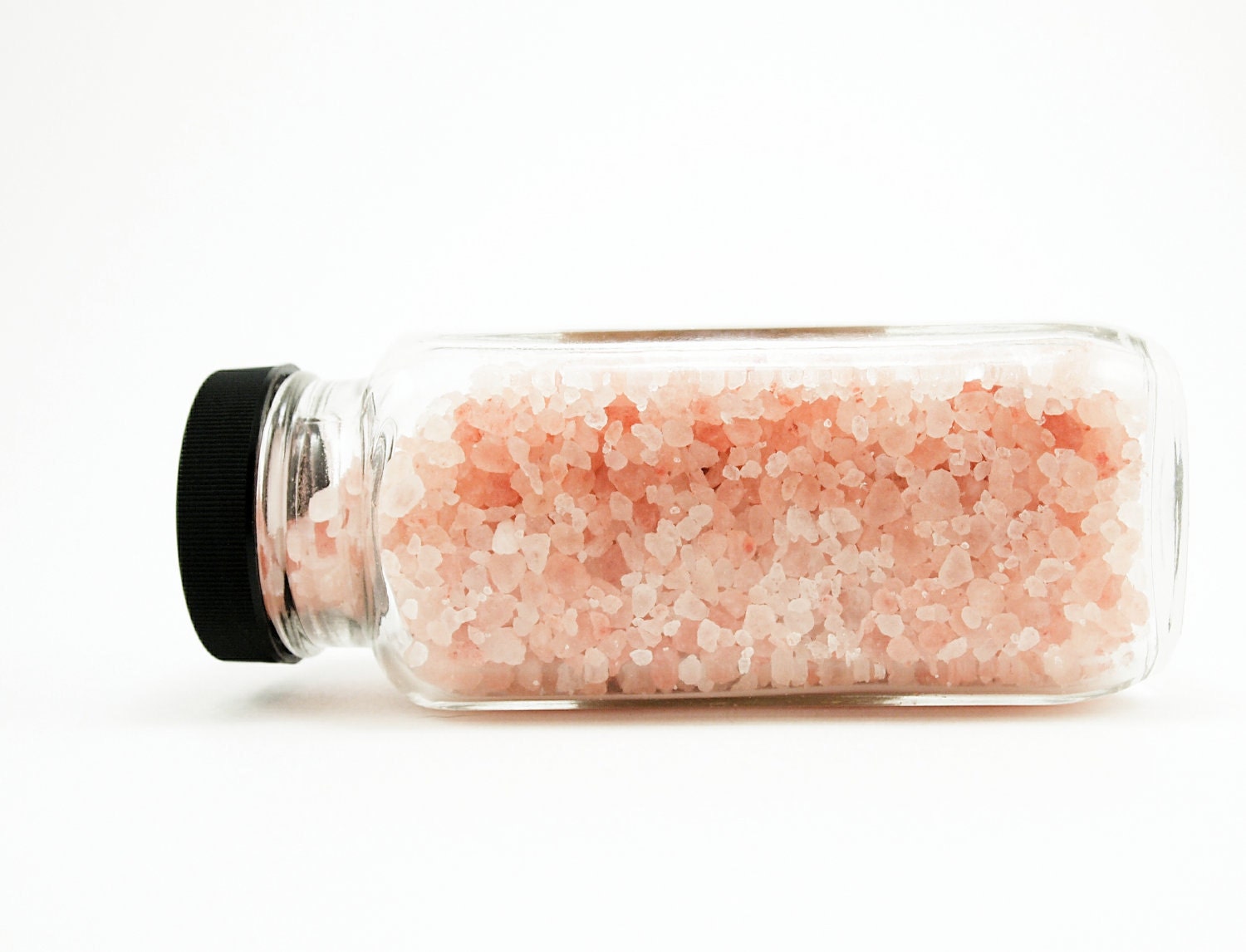 Bath Salt Gift Bottle Jar Aromatherapy Colds Flu Pink Himalayan Salt Sniffle Soak 10oz