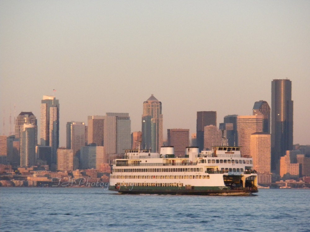 Ferry through Seattle