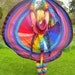 SALE Was 495 Fairytea - Rainbow Elf Fairy coat - Upcycled Sweater -pixie gypsy festival - Ready TO Ship