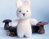 Needle felted bunny