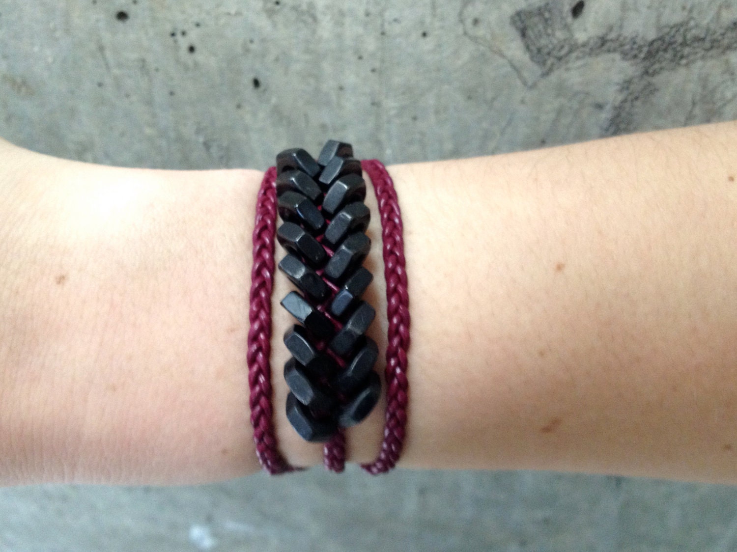 LUXLA Darker Dayz Hex Bracelet