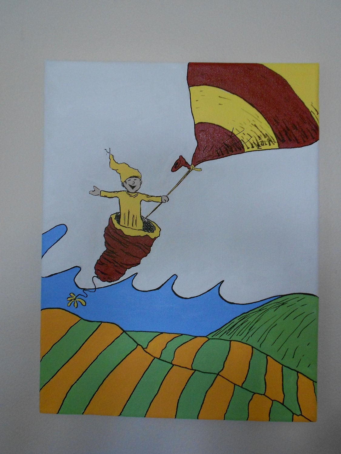 Dr. Seuss Inspired Nursery Wall Art