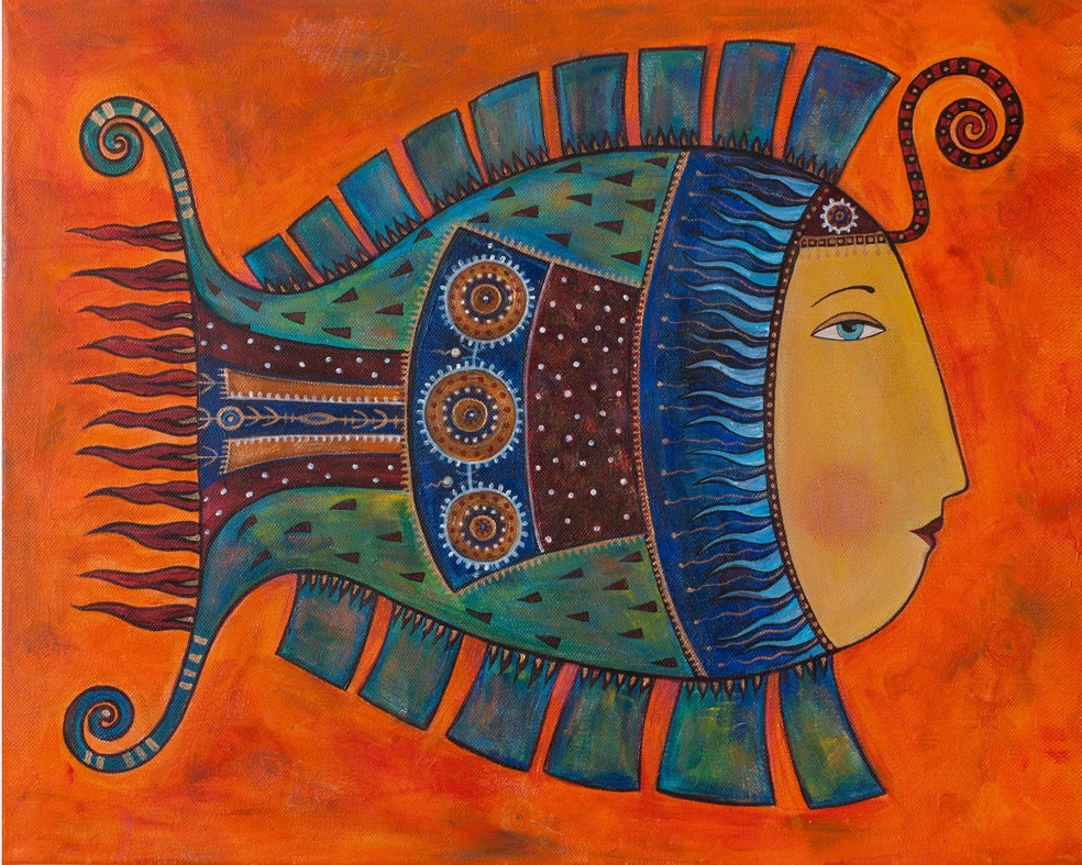 Magic fish 8x10