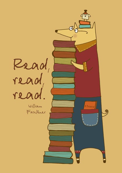 Read, read, read.