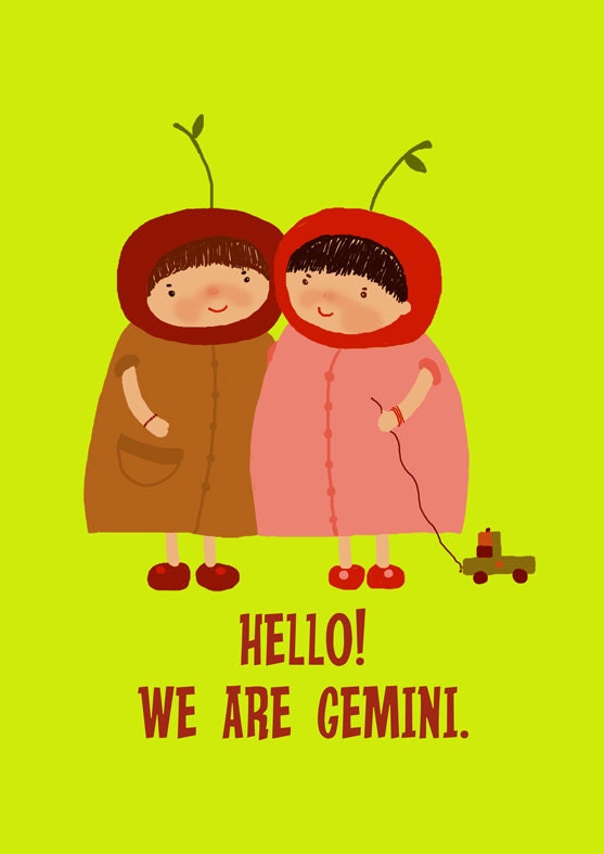 Zodiac signs Gemini