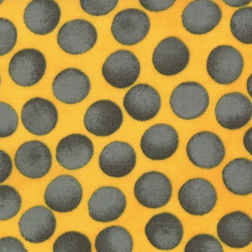 ON SALE Stitch In Color by Malka Dubrasky for Moda  Yellow Steel 23208 11  - quilting fabric - cotton fabric