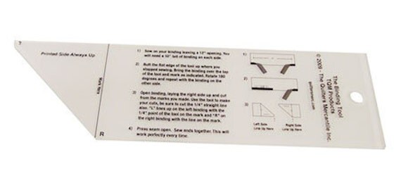 The Binding Tool Used for Quilt Binding