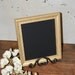 CHALKBOARD Frame Gold - Wedding SIGN - Wood Hanging Frame - Rectangle - Wedding Centerpiece - ELEGANT