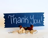Rustic Chalk Board 2 Sided Sign - set of 3- Ready to Ship