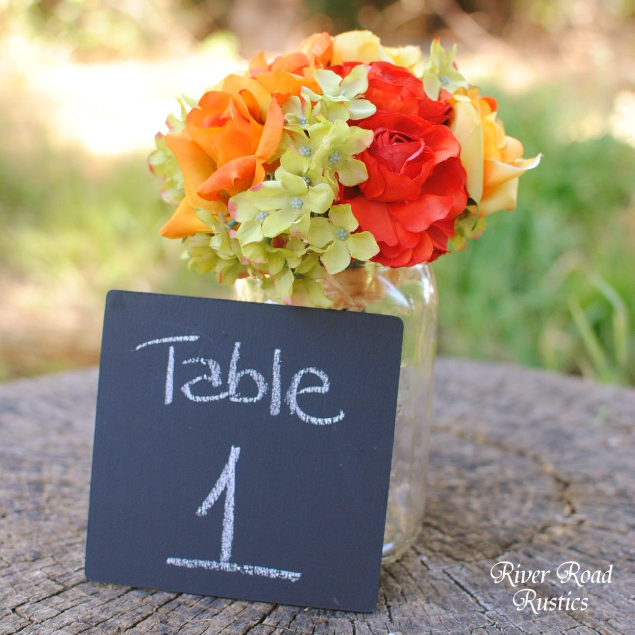 Country Wedding Chalkboard Signs (Set of 25 Squares) Rustic, Country, Primitive, Table Numbers, Place Cards, Buffet, Candy Bar, Etc-