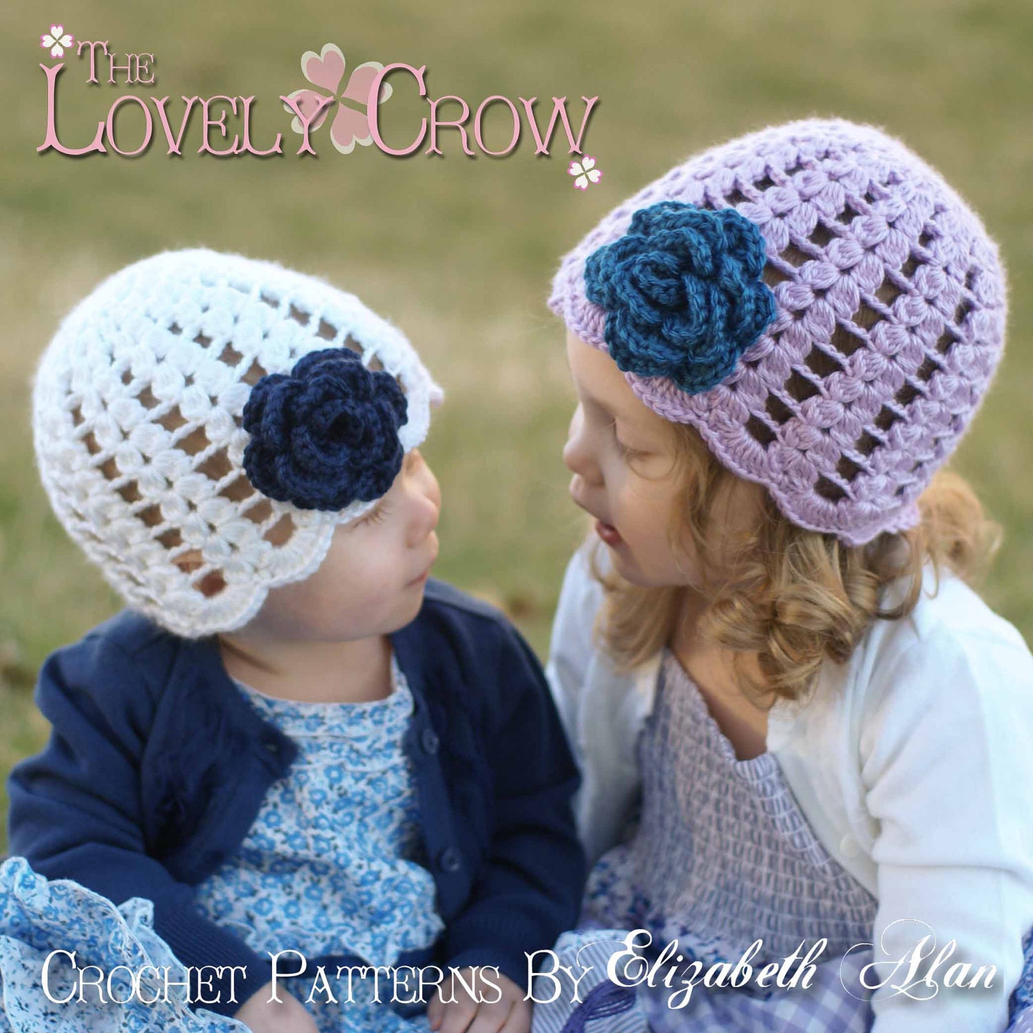 Baby Beanie Crochet Pattern for SPRING PROMISES BEANIE