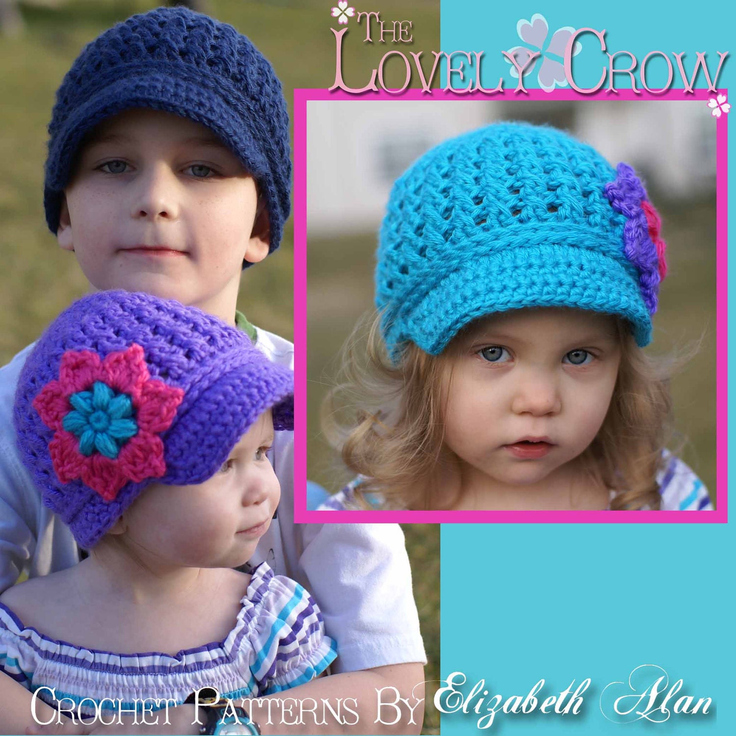 Baby Newsboy Beanie Crochet Pattern   LITTLE SPORT NEWSBOY hat digital