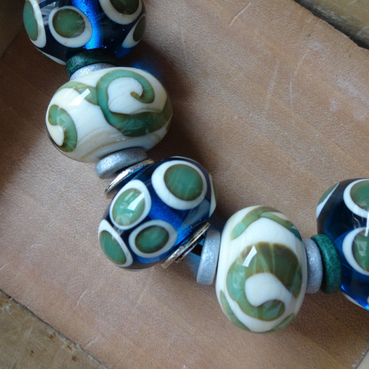 Handmade Artisan Lampwork Limpid Necklace