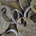 Vintage Large Brass Double Sided Numbered Cow Tags - 1 per Listing