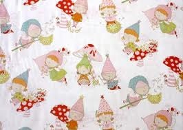 Alexander Henry Pocket Pixie Fabric Destash - 29" left