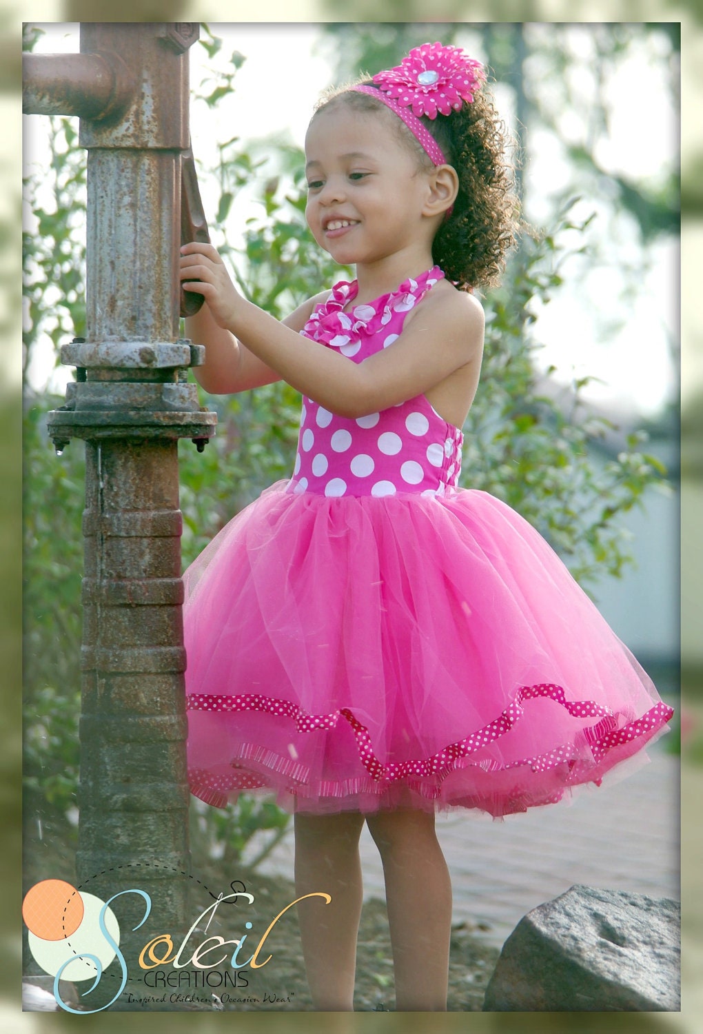 Hello Kitty Inspired Tutu Birthday Dress