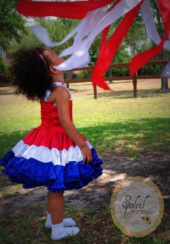 Red White and Blue Patriotic Dress