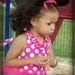 Minnie Mouse Themed Tutu Dress In Pink Polka Dots