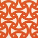 Designer Pillow - Decorative Pillow - Throw Pillow - Trina Turk for Schumacher - Santorini - 20 inch Square - Persimmon - Indoor/Outdoor