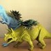 Dinosaur Planter Trio - Modern Art Centerpieces - Extra Large