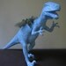 Sky Blue Dinosaur Planter - Modern Art Centerpiece ( 8 WEEK DELIVERY)