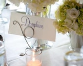 Wedding Decor Table Place Settings, Silver Wedding Card Clips, Table Name Holders, 8pcs, As Seen on Style Me Pretty