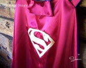 Super Hero CAPE SEWING PATTERN dress up or halloween cape kids size 2 3 4 5 6 6x 7
