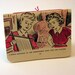 Handmade Notebook - Vintage Boy & Girl Embroidery