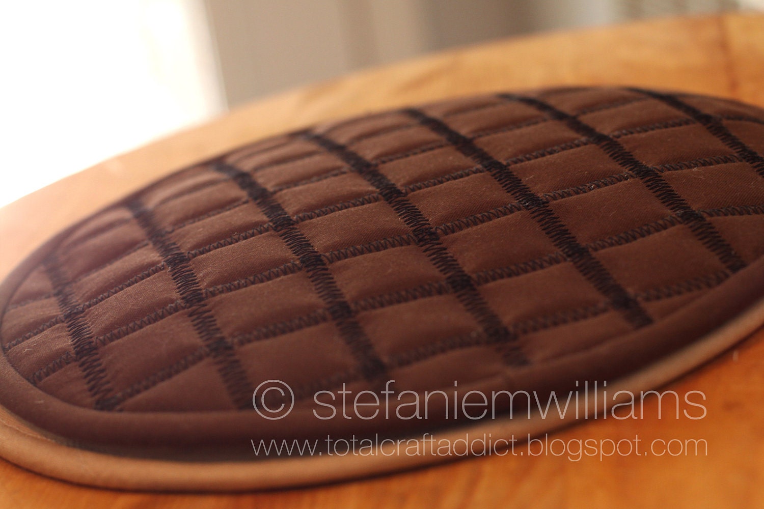 Build-A-Burger Quilted Potholder Hot Pad Set PDF Pattern