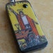 The Magician Tarot Card Altered Domino Necklace