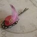 Steampunk Style Pretty Pink Top Hat Bobby Pin