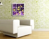 Floating in a Purple Sea - Gallery Wrap