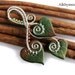 Single Entity 2, when love grows on trees: a polymer clay and wire wrapped pendant