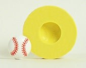 Baseball  BG186 - Flexible Silicone Mold - Crafts, Jewelry, Resin, PMC, Soap, Food, Scrapbooking, Polymer Clay, Push Mold