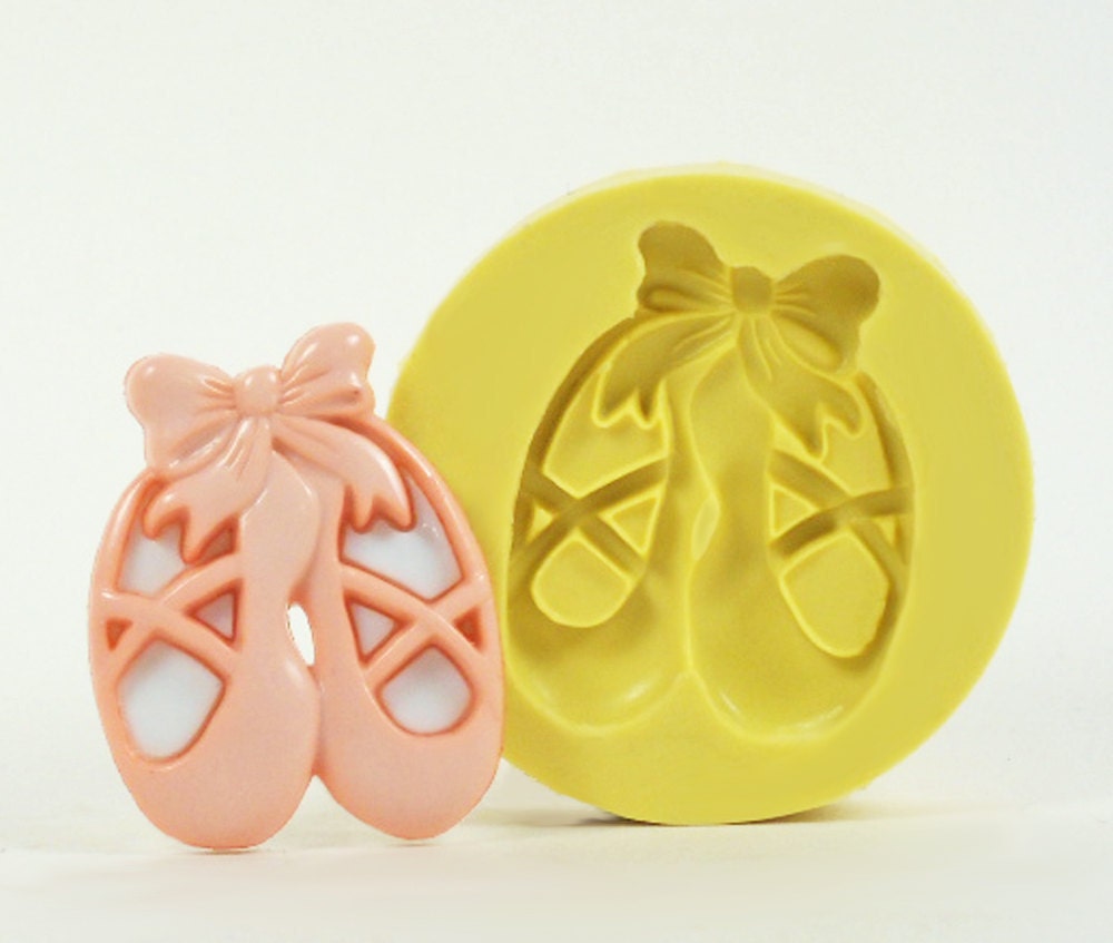 Ballet Shoes BG253 Flexible Silicone Mold Crafts by
