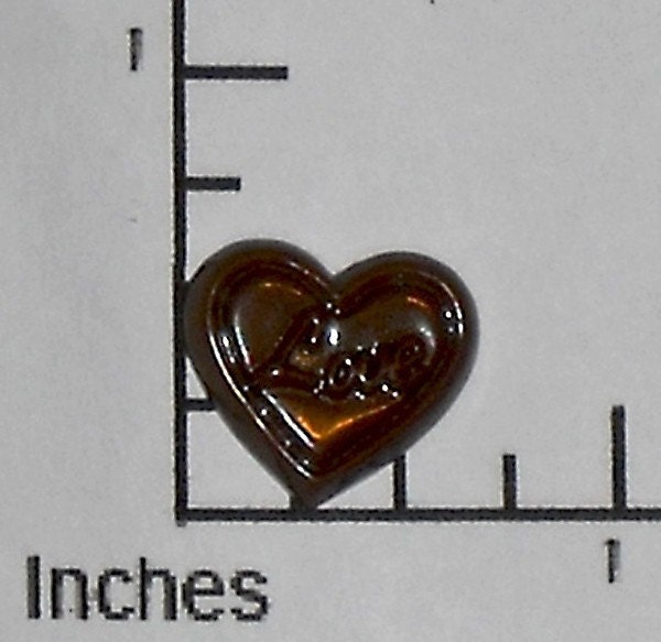 Chocolate Heart SW123 - Flexible Silicone Mold - Crafts, Jewelry, Resin, PMC, Soap, Food, Scrapbooking, Polymer Clay, Push Mold