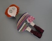Mangha&Polish Folk Art Doll Handmade, needlepoint