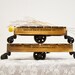 Larger Table-top Classic Mini Industrial Cart Made to Order