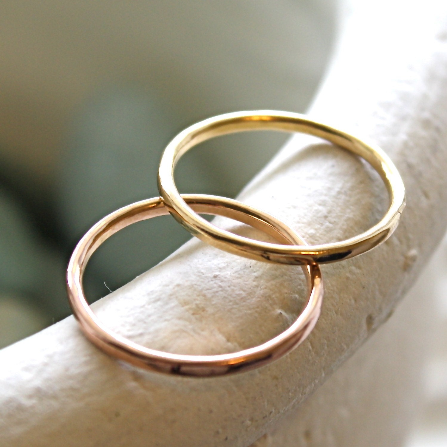 Thin Band- 14K Solid Gold