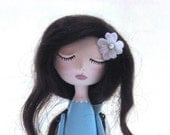 Mother To Be Gift - Mother To Be Doll - Expecting Mother - Aqua Art Doll