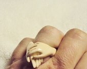 Hold my hand.... tiny hands holding on to your hand, well actually your finger ring memory keeper personalized name initials