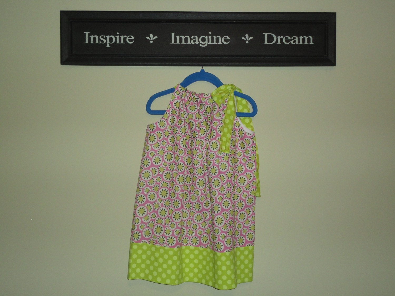 Girls Pillowcase Dress size 2 'Elizabeth Ann' Dress Amy Butler Daisy Chain