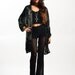 Hunter Green Velvet Burnout Gypsy Kimono Jacket