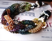 Beads Embroidery Multi Colored - Long Necklace