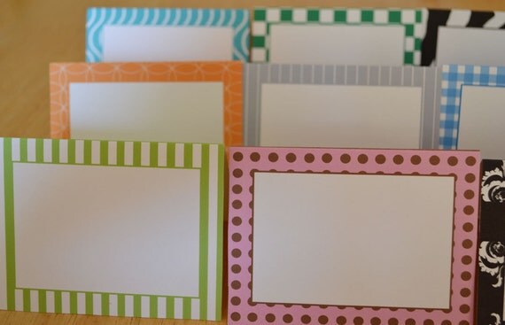 Pick your style printable tent labels Il_570xn