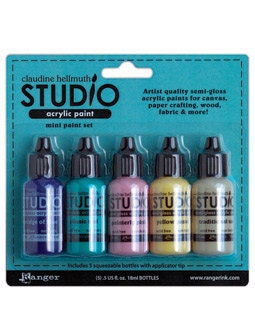 SALE Acrylic Paint - Claudine Hellmuth Mini Paint Set - Urban