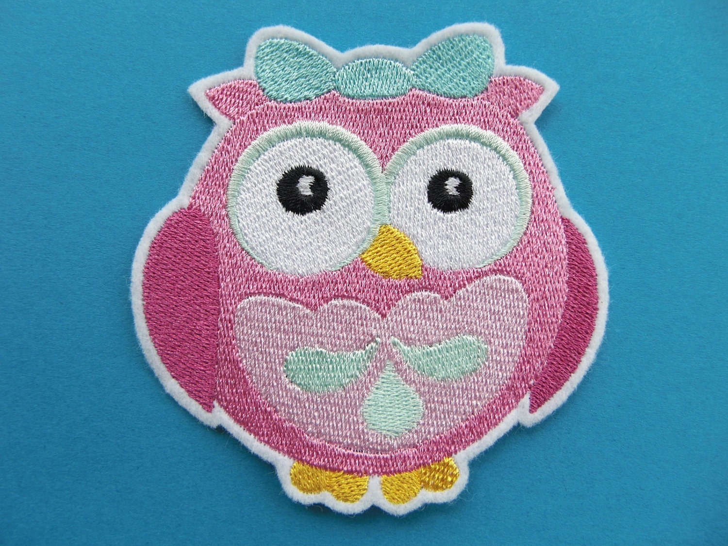 iron-on applique/patch - owl