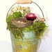 Dried Flower Arrangement, Petite Pail